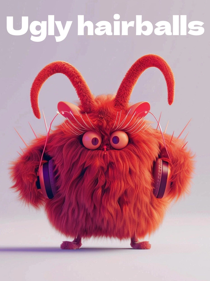 萌翻天的毛茸茸小怪兽ip