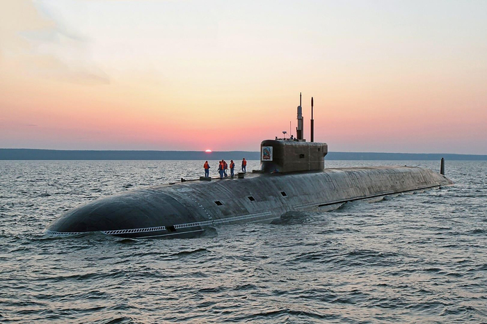 俄罗斯的北风之神核潜艇