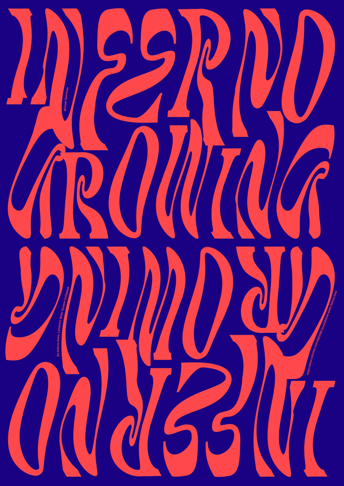 瑞士设计师michaelsperanza实验性文字海报设计欣赏