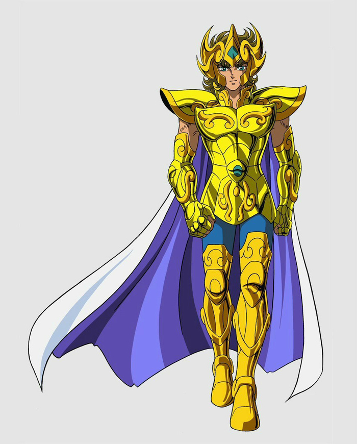 tv动画高清人物原画之黄金圣斗士