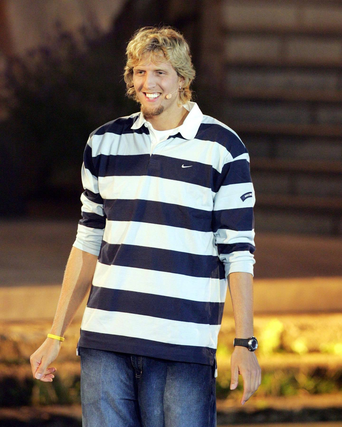 年轻时候的诺维茨基,不得不说老司机年轻时候颜值是真抗打啊!