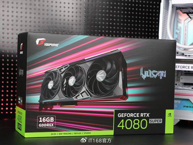 七彩虹igame rtx 4080 super vulcan oc首发评测