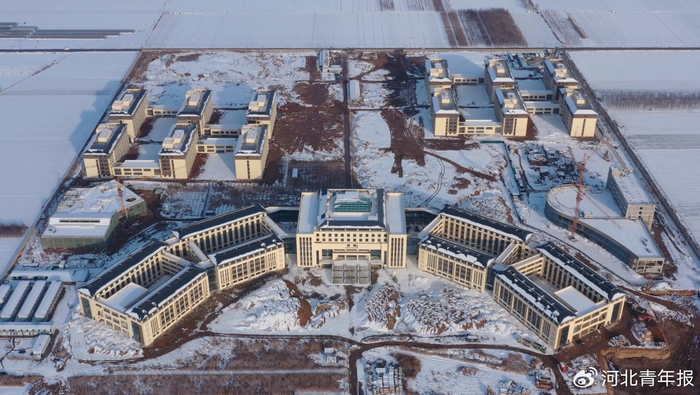 灵寿县委书记彭勇民一行赴石家庄经济职业学院滹沱河新校区调研指导