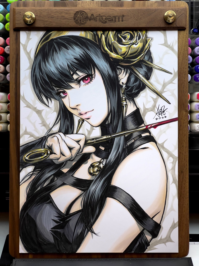 知名美漫画师 stanley lau/artgerm 手绘作品欣赏__财经头条