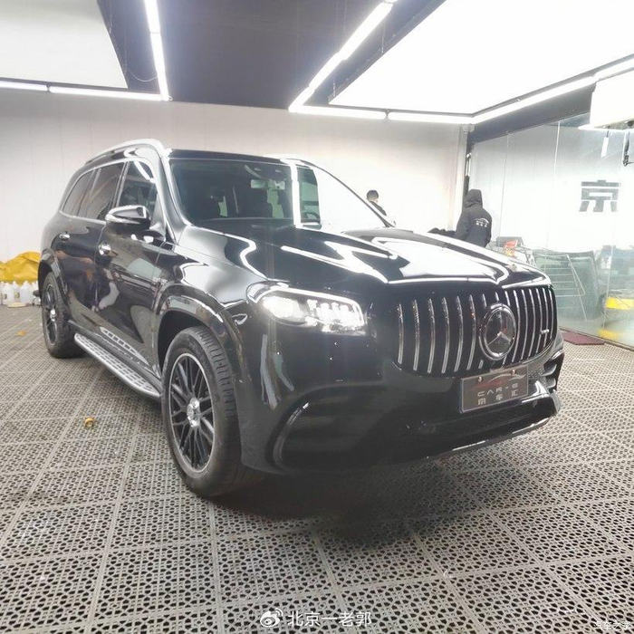 奔驰gls450到店升级gls63提升四百万气场