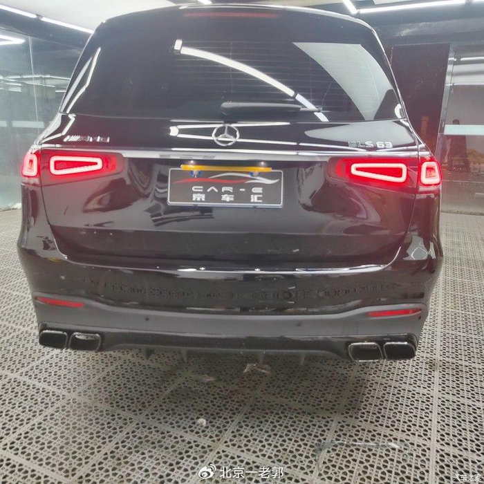 奔驰gls450到店升级gls63提升四百万气场