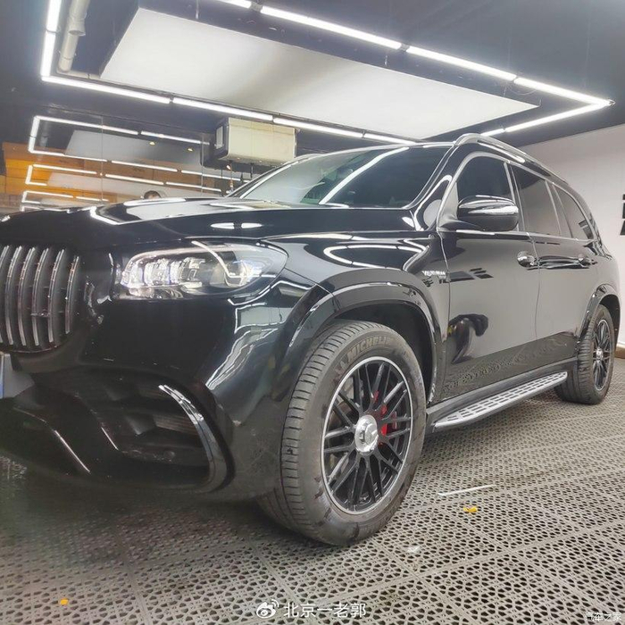 奔驰gls450到店升级gls63提升四百万气场