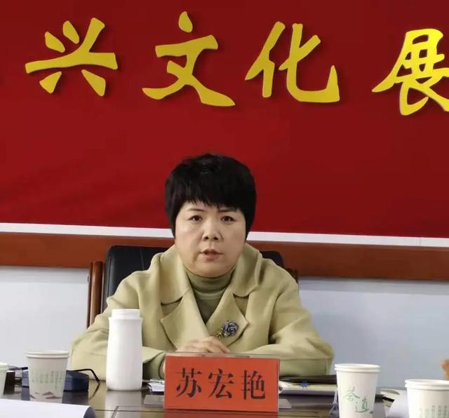 肥乡区委常委,宣传部部长苏宏艳到区委网信办参加指导党史教育专题