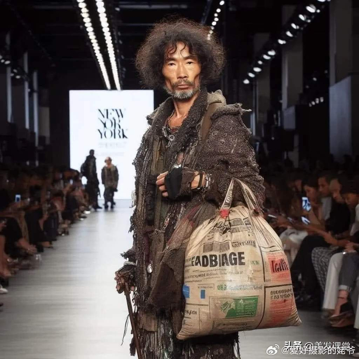 微头条哈哈时尚之风起变化了破衣烂衫成新宠