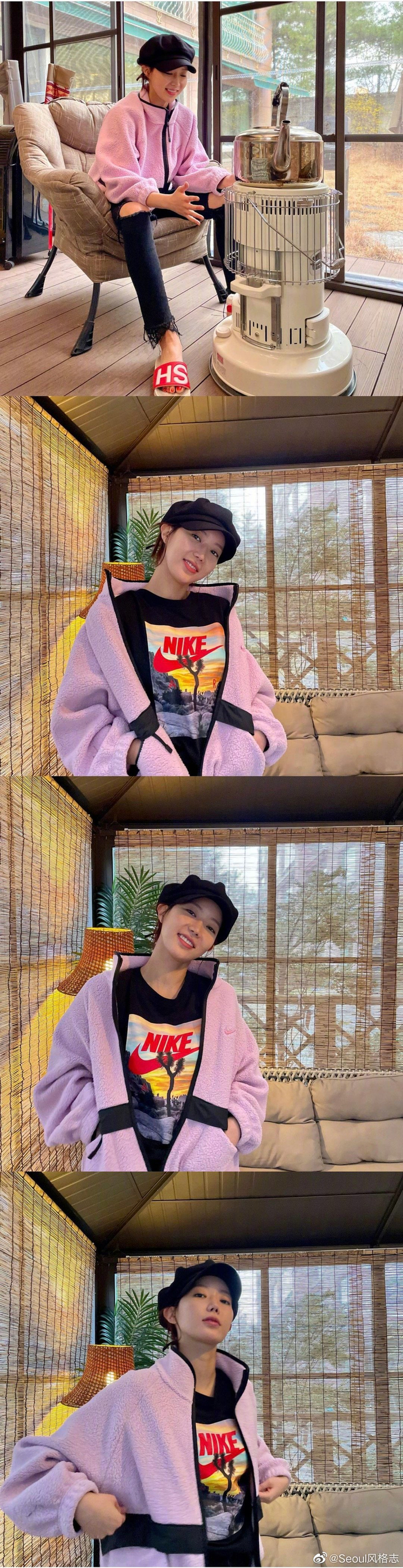 演员林秀香ins更新合集 长相乖巧甜美的欧尼生活中超级随性可爱