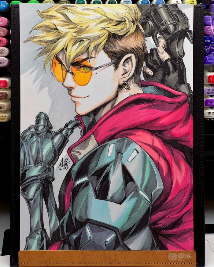 知名美漫画师 stanley lau/artgerm 手绘作品欣赏__财经头条