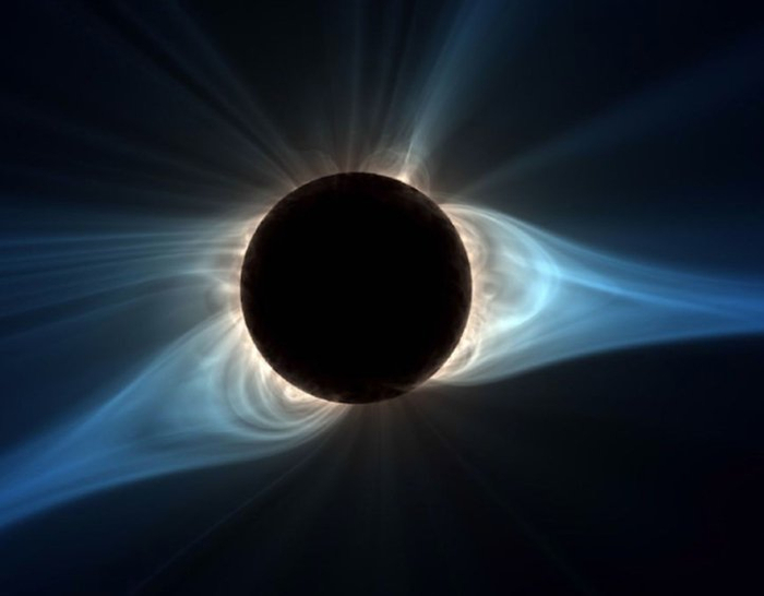 太阳的日冕环竟是光学错觉?|太阳|磁场_新浪新闻