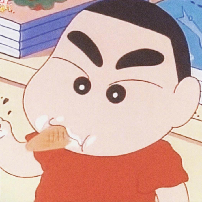 蜡笔小新头像 可可爱爱