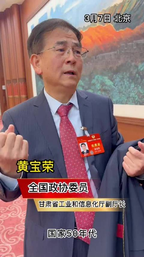 两会好声音黄宝荣委员数实融合让老树发新芽