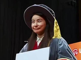 郭晶晶获颁香港岭南大学荣誉院士，霍启刚现场见证，发文祝贺并表示心里特别骄傲