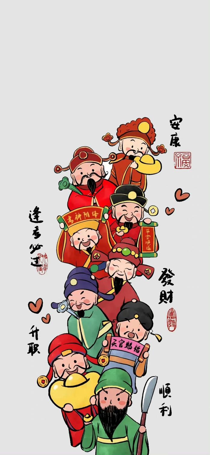 财神背景图片大全高清图片