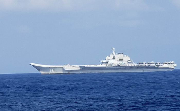 现已返回大连造船厂,动力系统引发网友猜想|造船厂|舰载机|大连_新浪