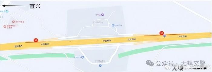 關閉萬石樞紐s39江宜高速公路轉s48滬宜高速公路往無錫方向匝道.