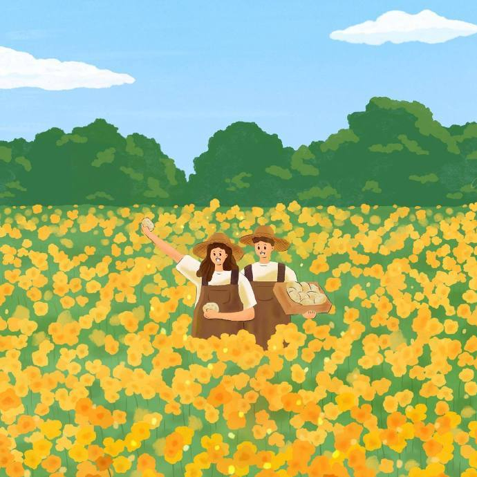 夏季插画 chloe young__财经头条