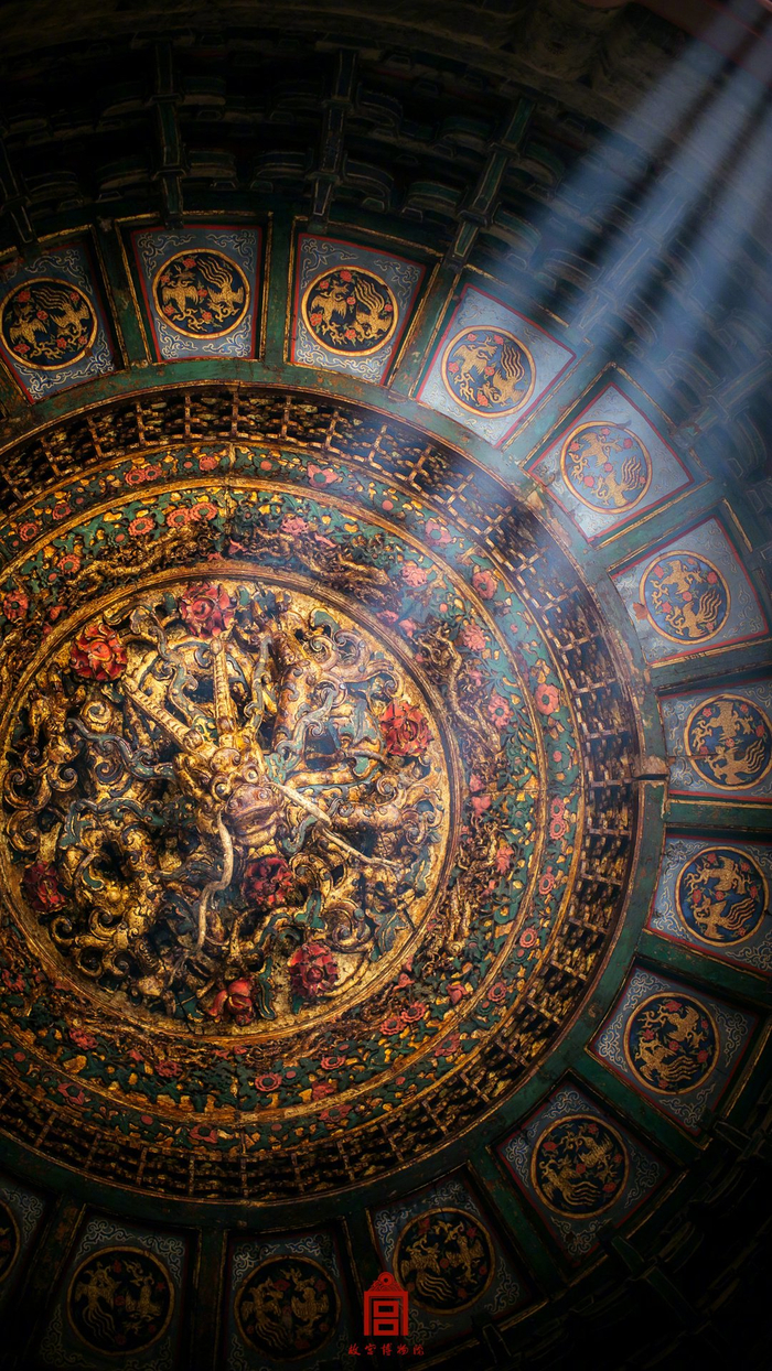 收藏故宫的中国龙纹太精美了