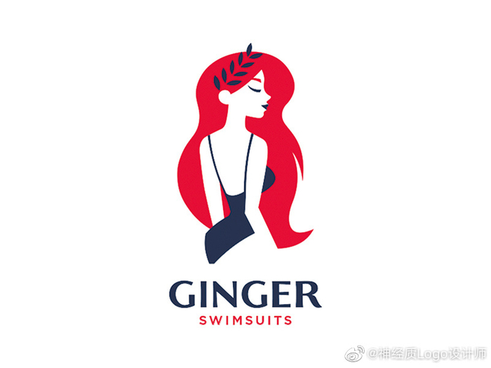 百变女生!女性元素logo设计