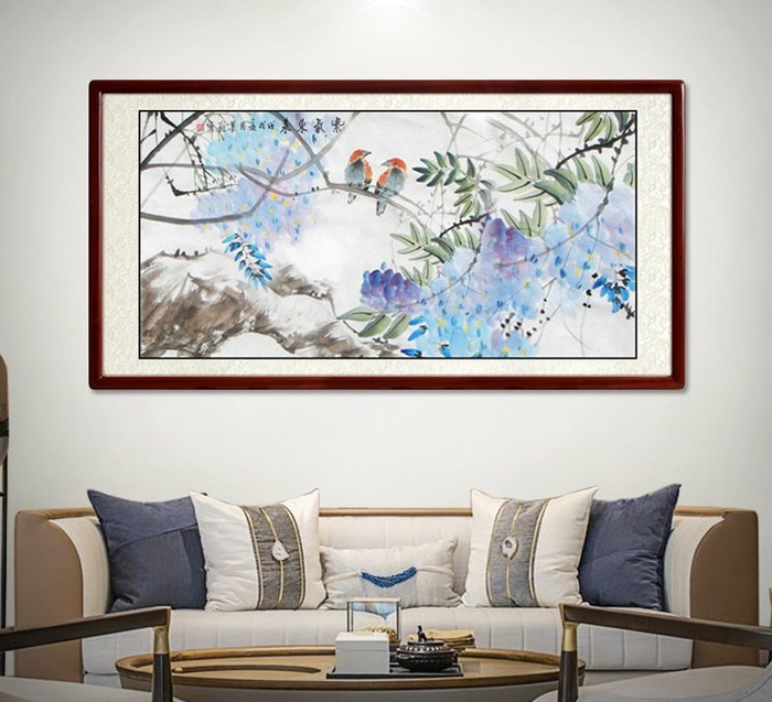 当代花鸟书画家墨翁写意花鸟画欣赏喜欢可收藏