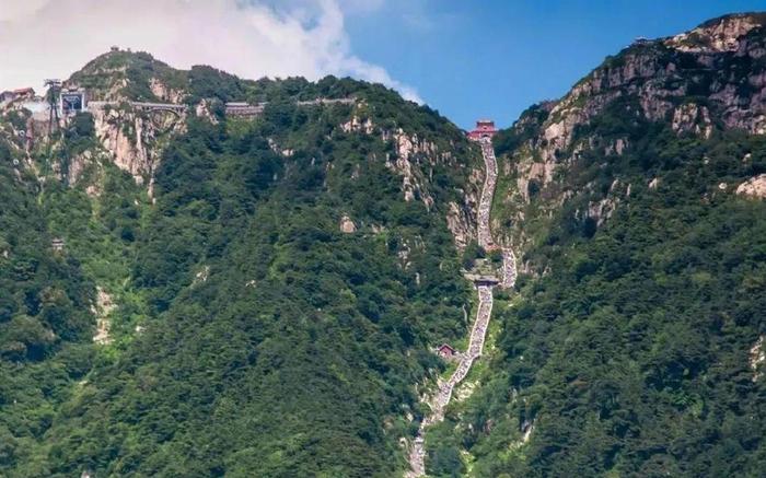 桃花峪游览路——最浪漫的登山线路四,东御道——自然景观出众的登山