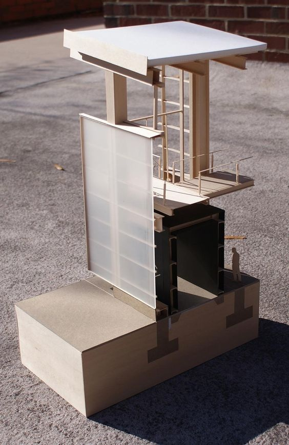 建筑模型与剖面__财经头条