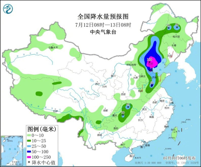 中央气象台专家解读7月11日至13日华北强降雨强对流过程|降水|天气|张芳华|地区|强降水_新浪新闻
