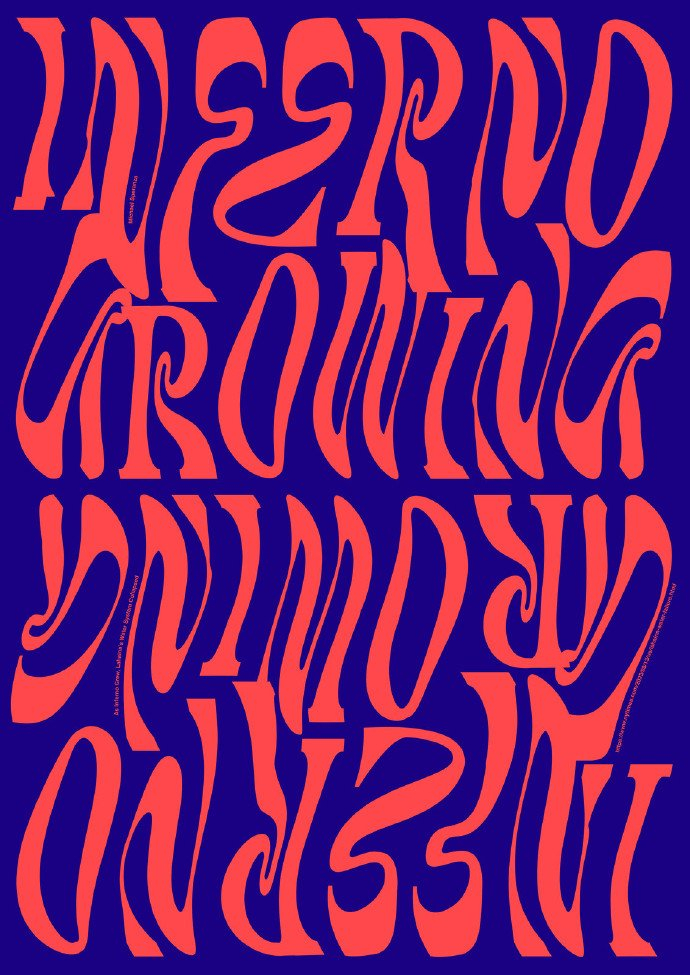 瑞士设计师michaelsperanza实验性文字海报设计欣赏