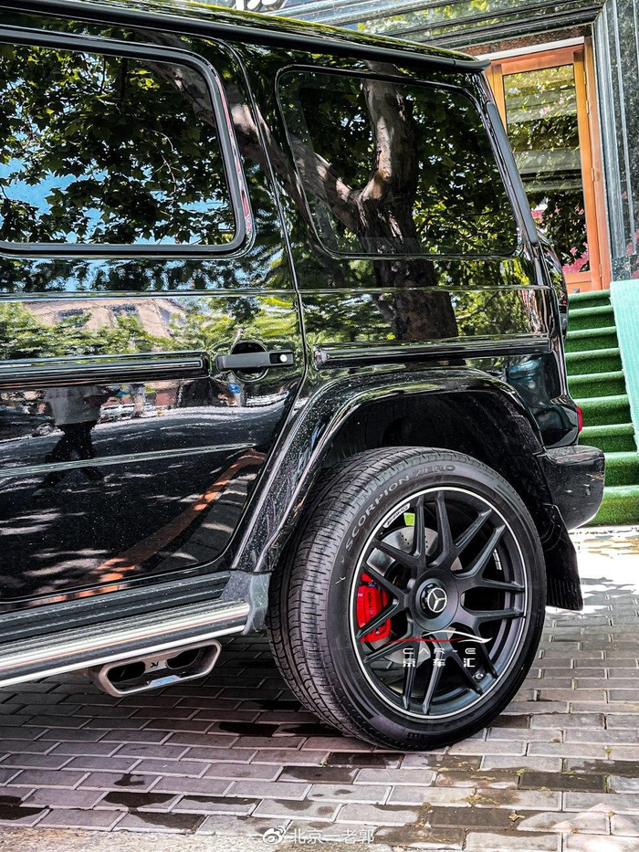 黑色大g最经典的改装案例大连中规奔驰g500升级黑武士g63