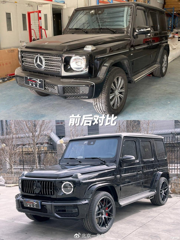 唐山中规g500升级暗夜特别版g63是你想要的效果吗