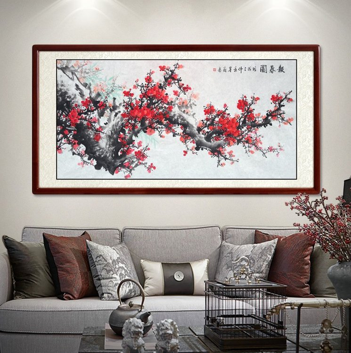 当代花鸟书画家墨翁写意花鸟画欣赏喜欢可收藏