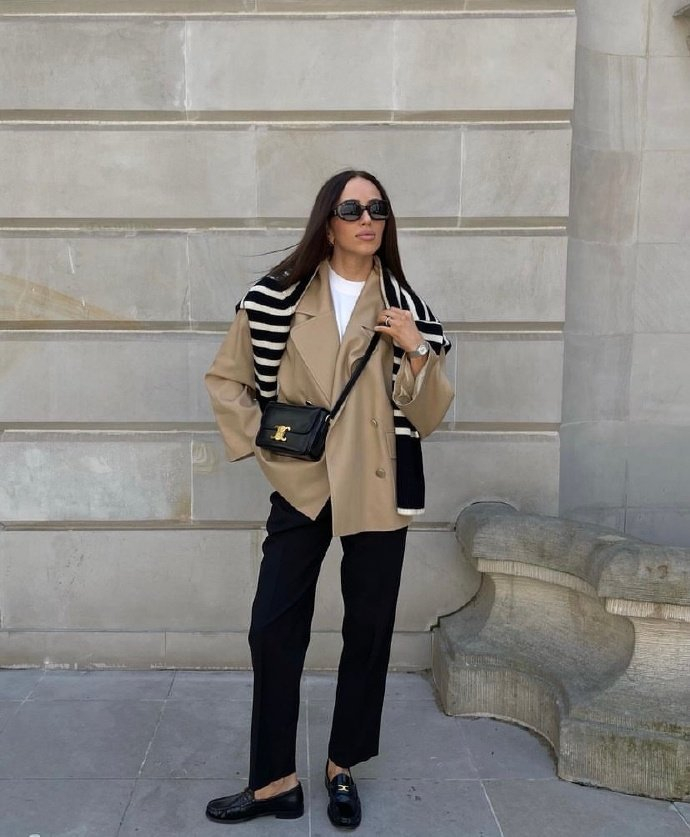 一组欧美时尚博主irin简约气质穿搭合集