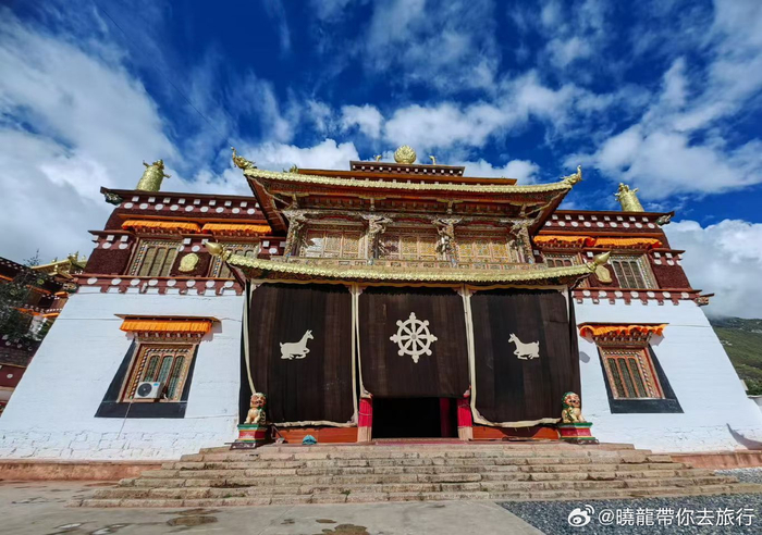 一个很小众没有任何知名度的寺庙桑坡岭寺在乡城县