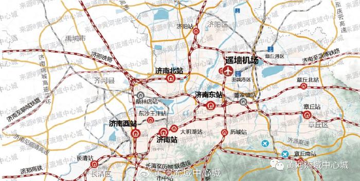 济南起步区高铁北站联络线走向曝光,新增绕城铁路线或在孙耿设站