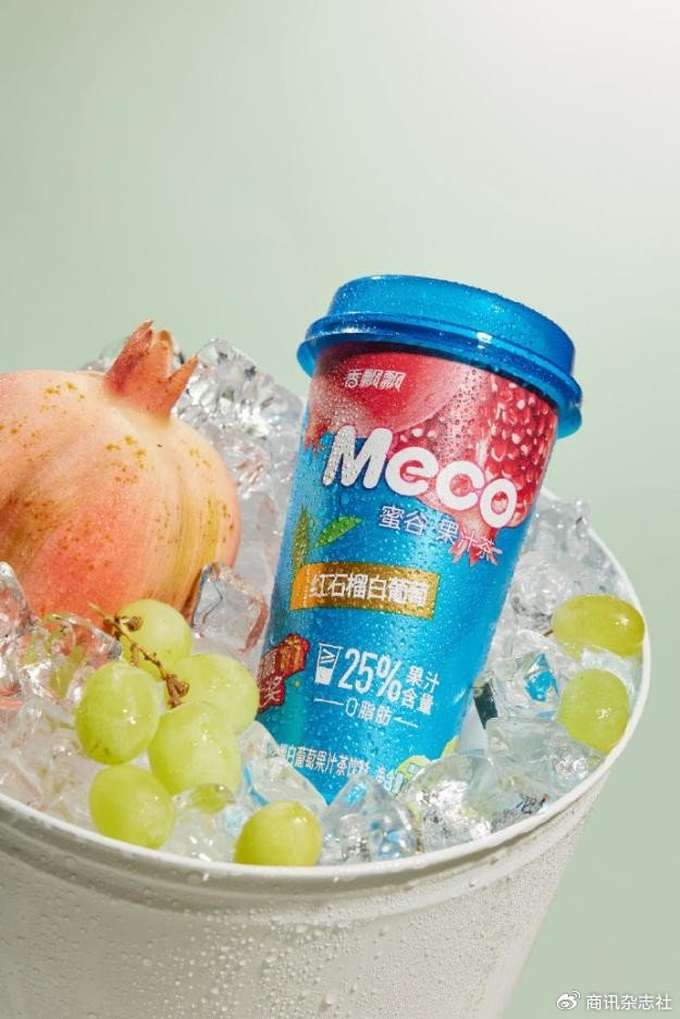 夏日必备潮流饮品:香飘飘meco果汁茶