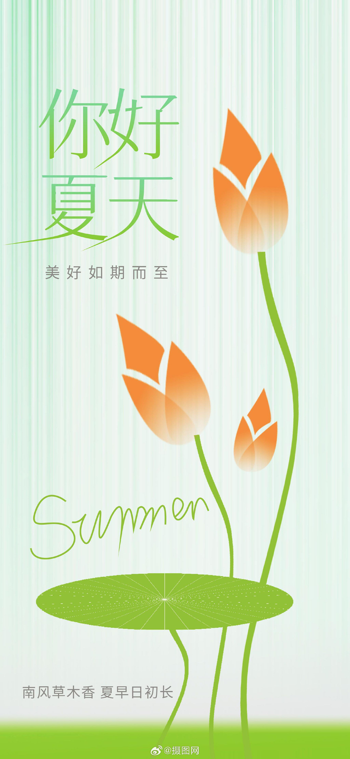 清新设计 | 六月夏天海报模板|海报|模板|素材_新浪新闻