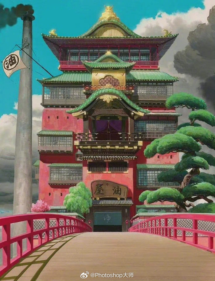 宫崎骏动画里的建筑