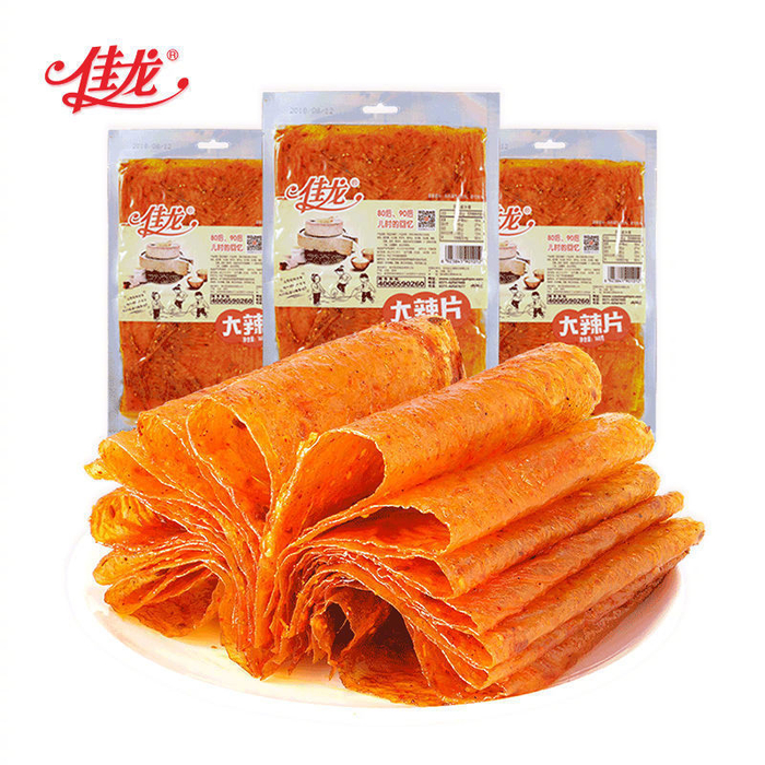 佳龙老式大辣片82g,9.9入!__财经头条