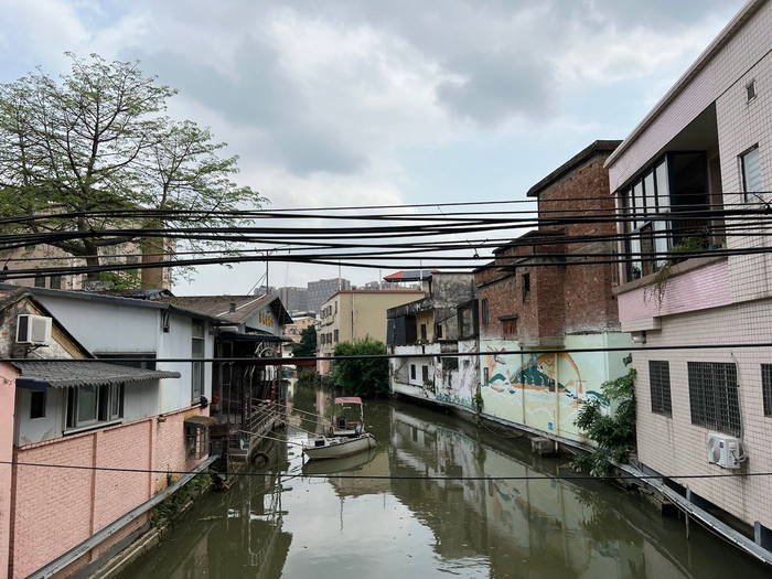 顺德容桂镇的寻常巷陌似乎少了些往昔的喧闹