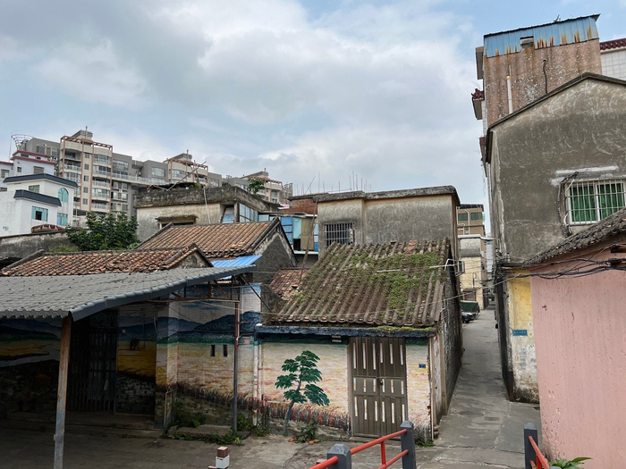 顺德容桂镇的寻常巷陌似乎少了些往昔的喧闹