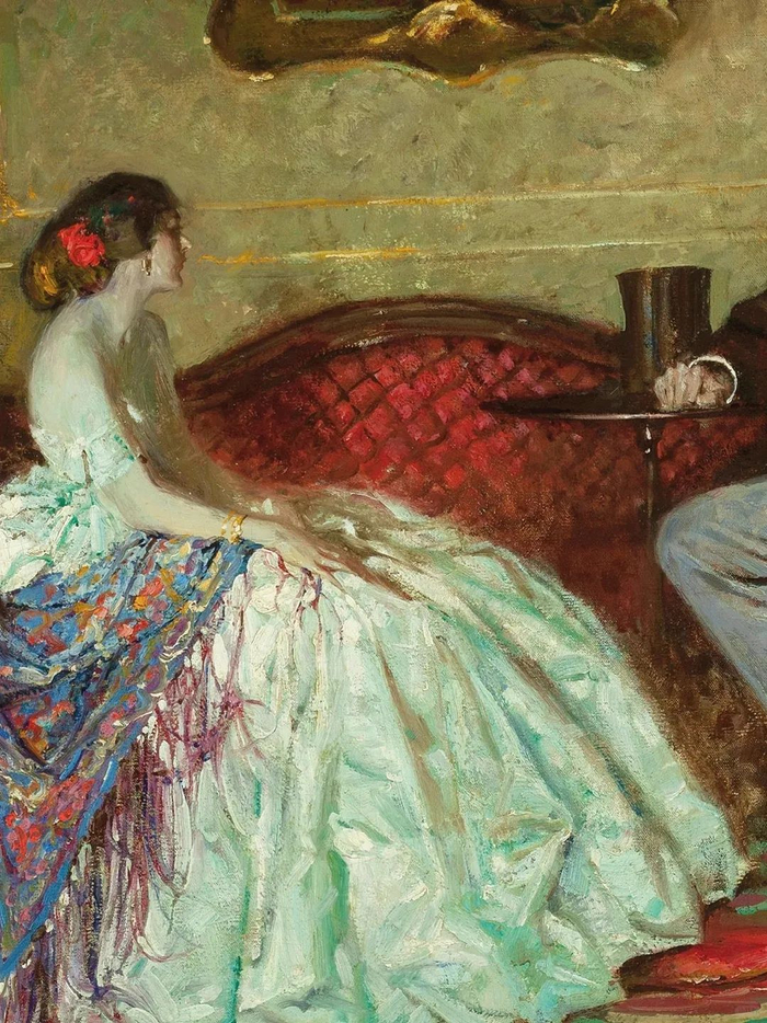 迪恩·康威尔经典油画作品《彼岸》