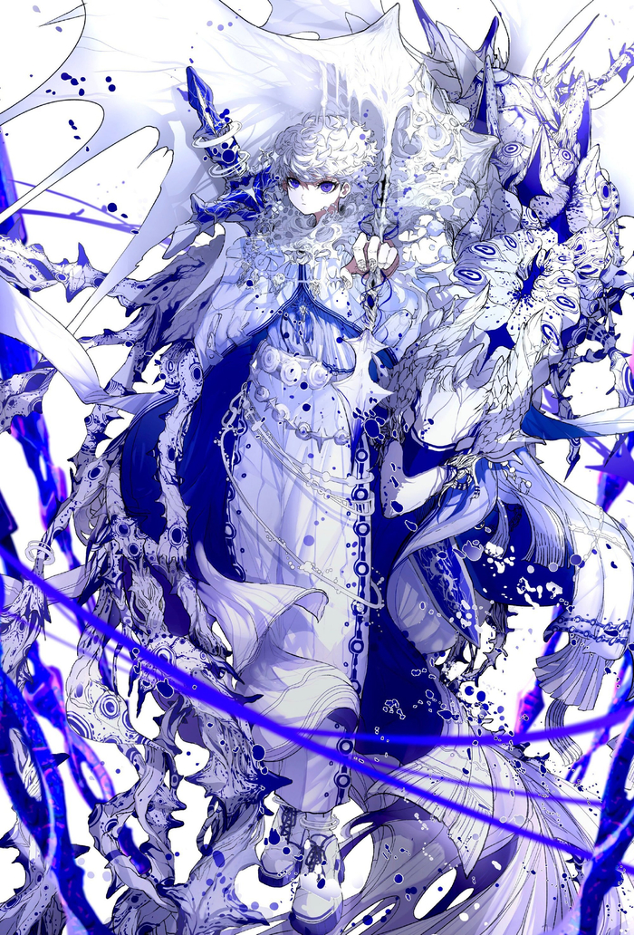 超酷的人物插画,这个配色绝了! rakugaki_choo