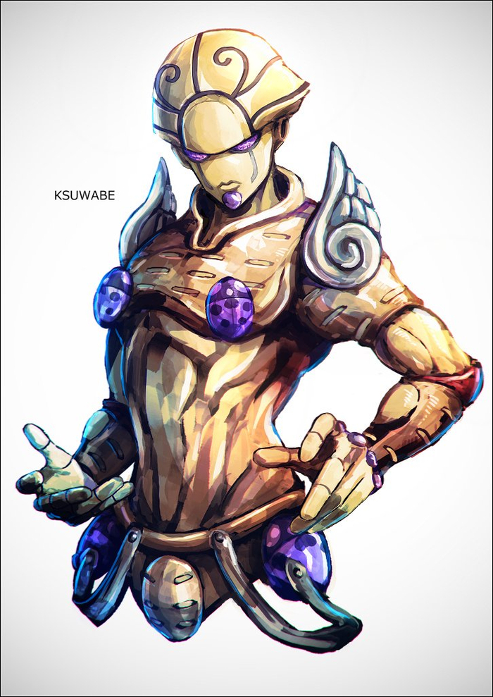 我个人认为最帅的替身是银镇twiksuwabe