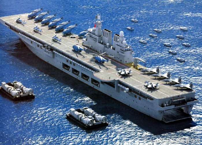 其实猜测中的这种076型两栖攻击舰,基本已经算是很多国家对下一代两栖