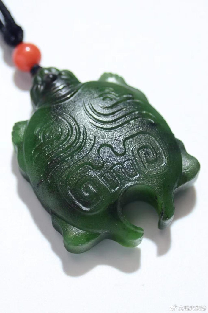 手工雕刻商龟,领略商代玉石风采