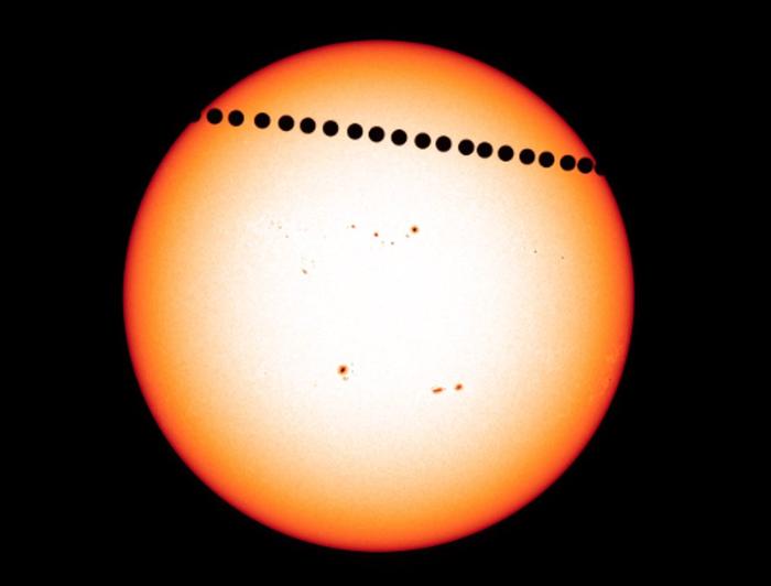 2024年1月1日7日日出前面向東南方可觀測金星與水星