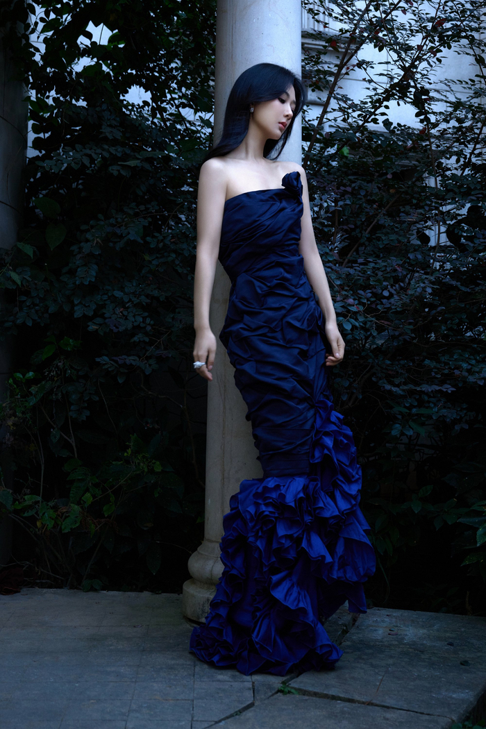 杨紫又穿了高定礼服诠释的如何