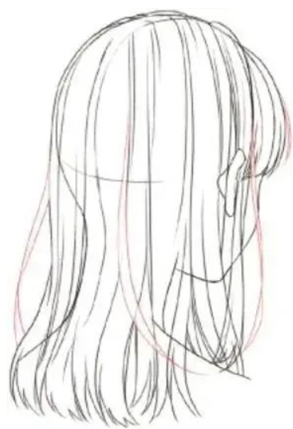 头发怎么画?简单详细的教程,一看就会!